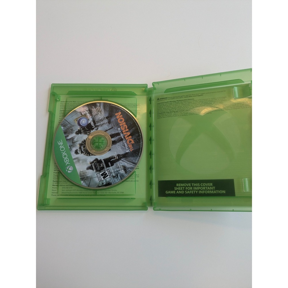 Tom Clancy's The Division Xbox One Ubisoft Tactical Action RPG Video Game Disc - Picture 2 of 3